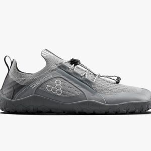 NEW VivoBarefoot Men's Sz 10 Primus Trail Knit FG Trail Running Ultimate Grey